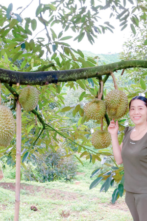 Chị Đinh Thị Hóa