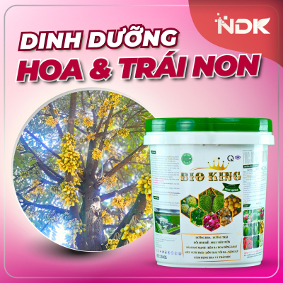 BIO KING | DINH DƯỠNG CÂN BẰNG CHO HOA & TRÁI NON