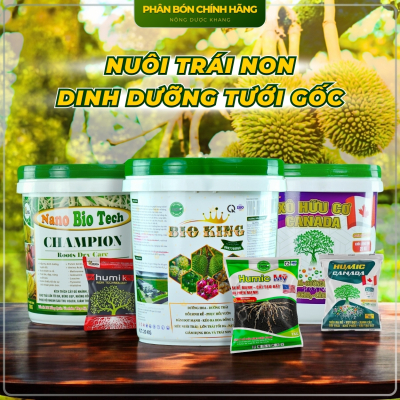 BỘ PHÂN BÓN DINH DƯỠNG TƯỚI GỐC TRÁI NON