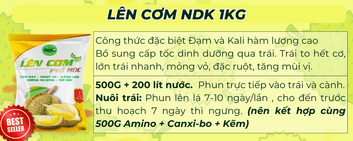 phân bón sầu riêng